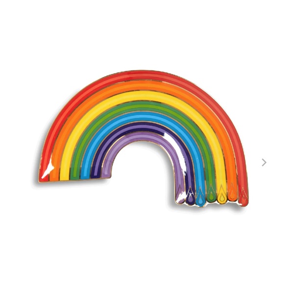 Jonathan Adler Dripping Rainbow Trinket Tray - Picture 3 of 7